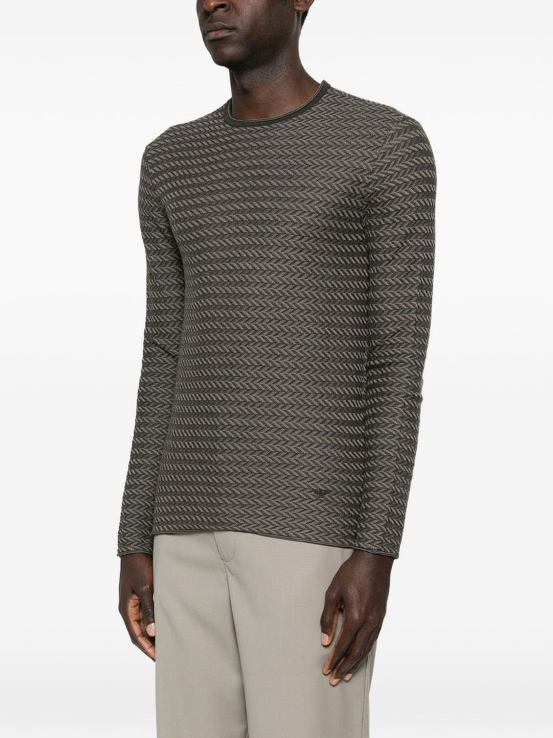 Emporio Armani Emporio Armani Wool crewneck sweater