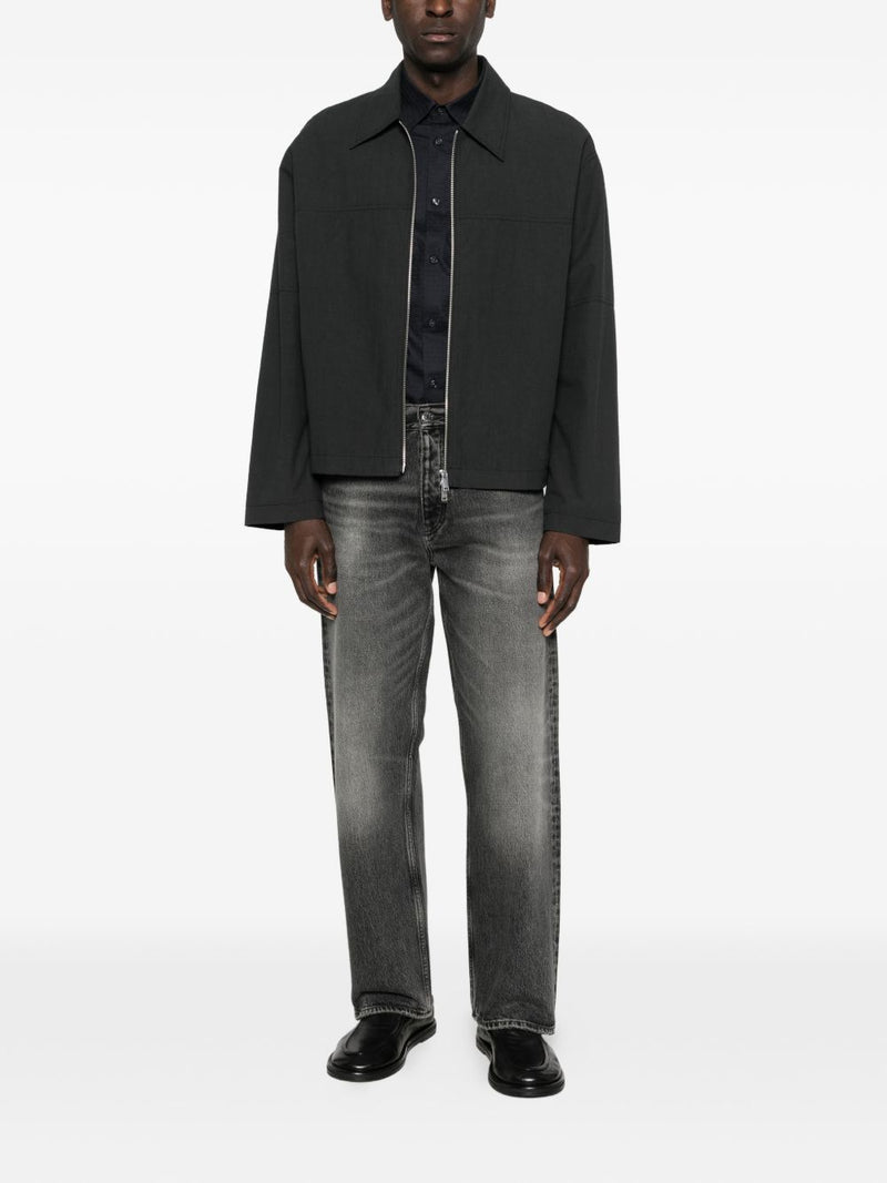 Emporio Armani Logo cotton shirt | Urbalenti™ NYC