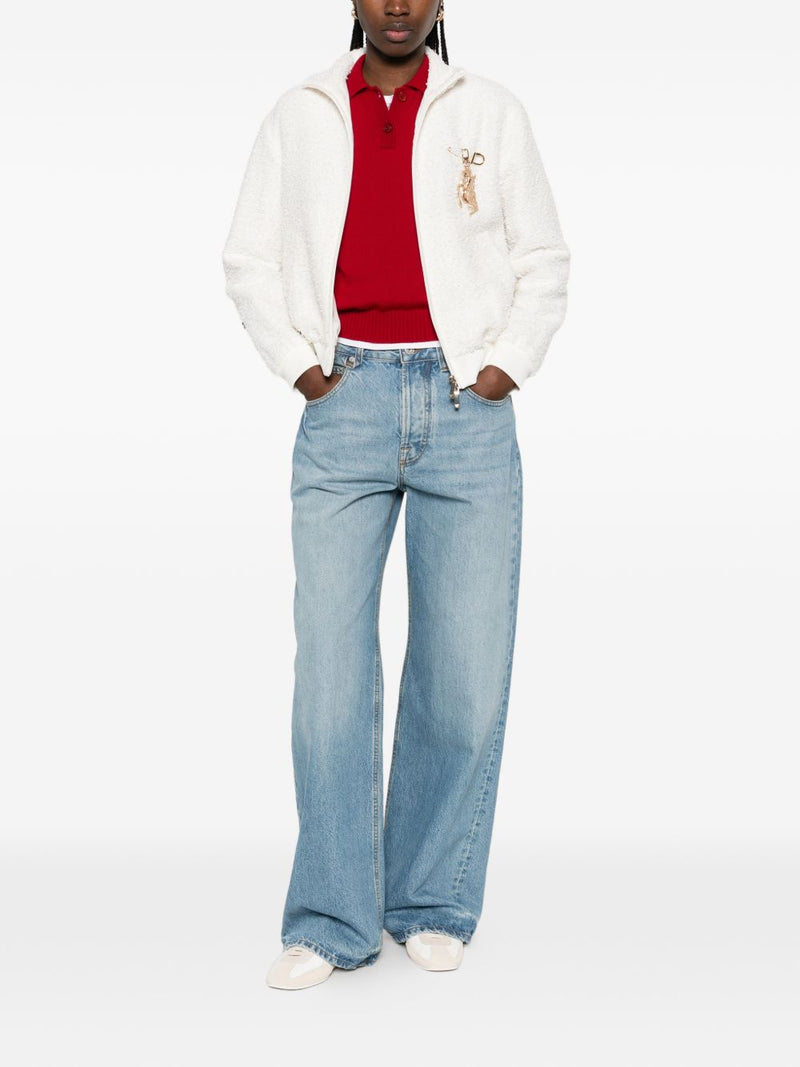 Emporio Armani Tweed blouson jacket | Urbalenti™ NYC