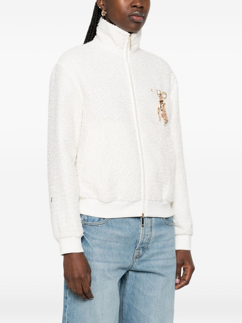 Emporio Armani Tweed blouson jacket | Urbalenti™ NYC
