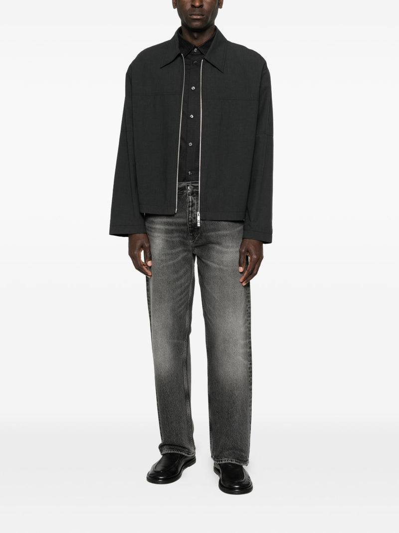Emporio Armani Logo cotton shirt | Urbalenti™ NYC