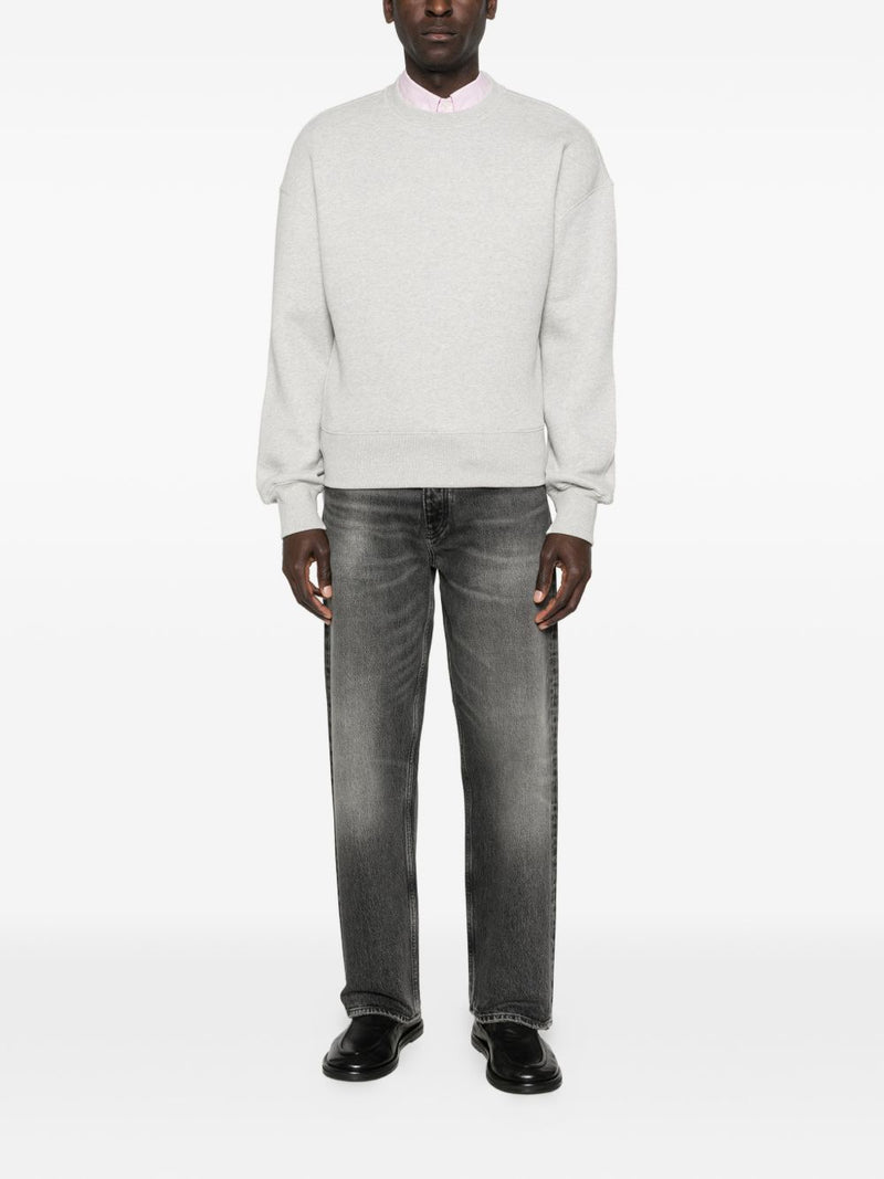 Ami Paris Ami De Coeur cotton sweatshirt | Urbalenti™ NYC