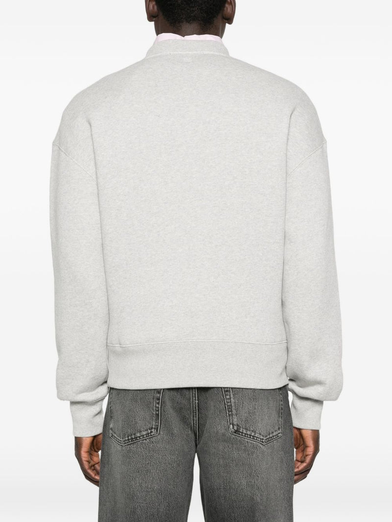 Ami Paris Ami De Coeur cotton sweatshirt | Urbalenti™ NYC