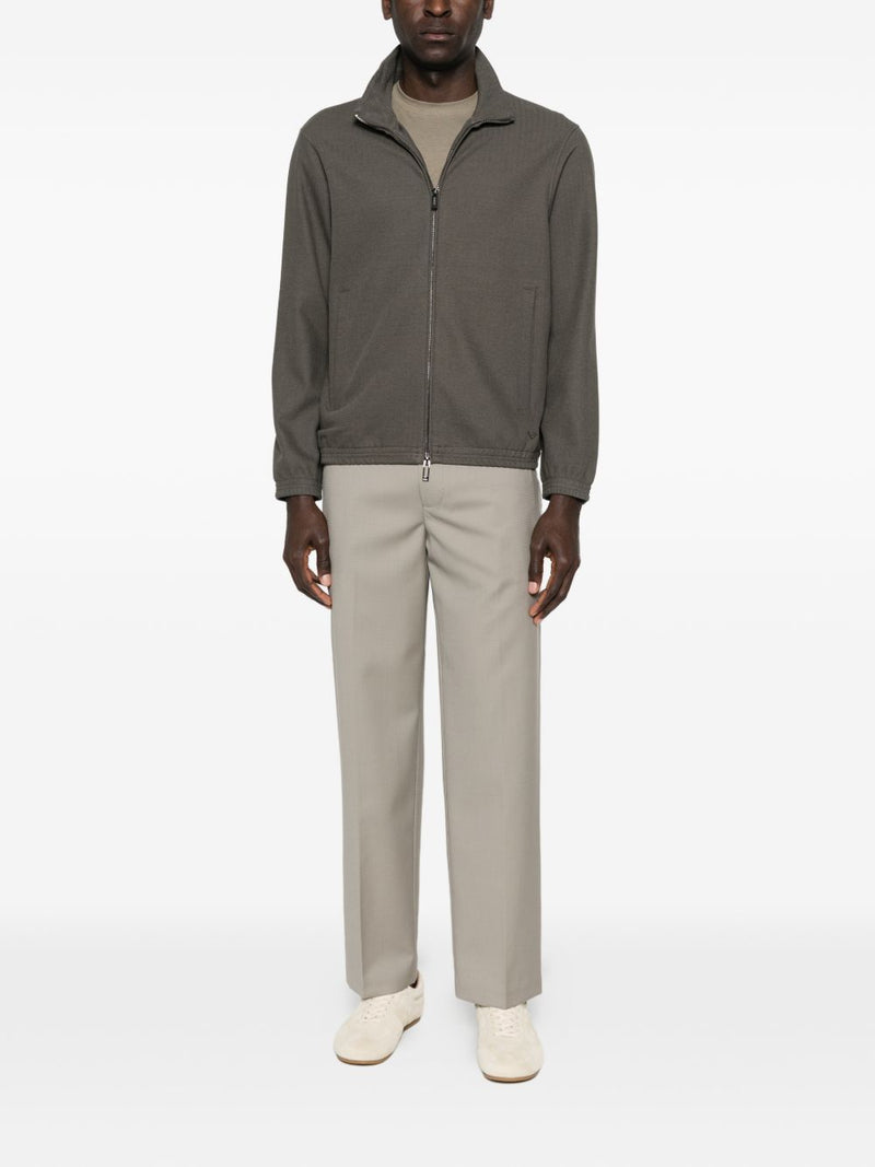 Emporio Armani Zipped sweatshirt | URBALENTI™ NYC