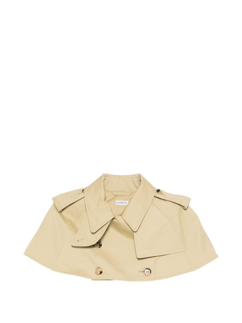 Burberry Cotton trench cape | Urbalenti™ NYC