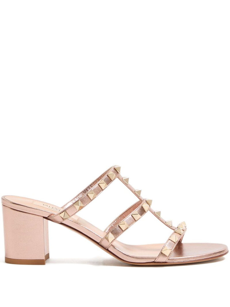 Valentino Garavani Rockstud leather sandals - 36 | Urbalenti | Urbalenti... | Urbalenti™ NYC