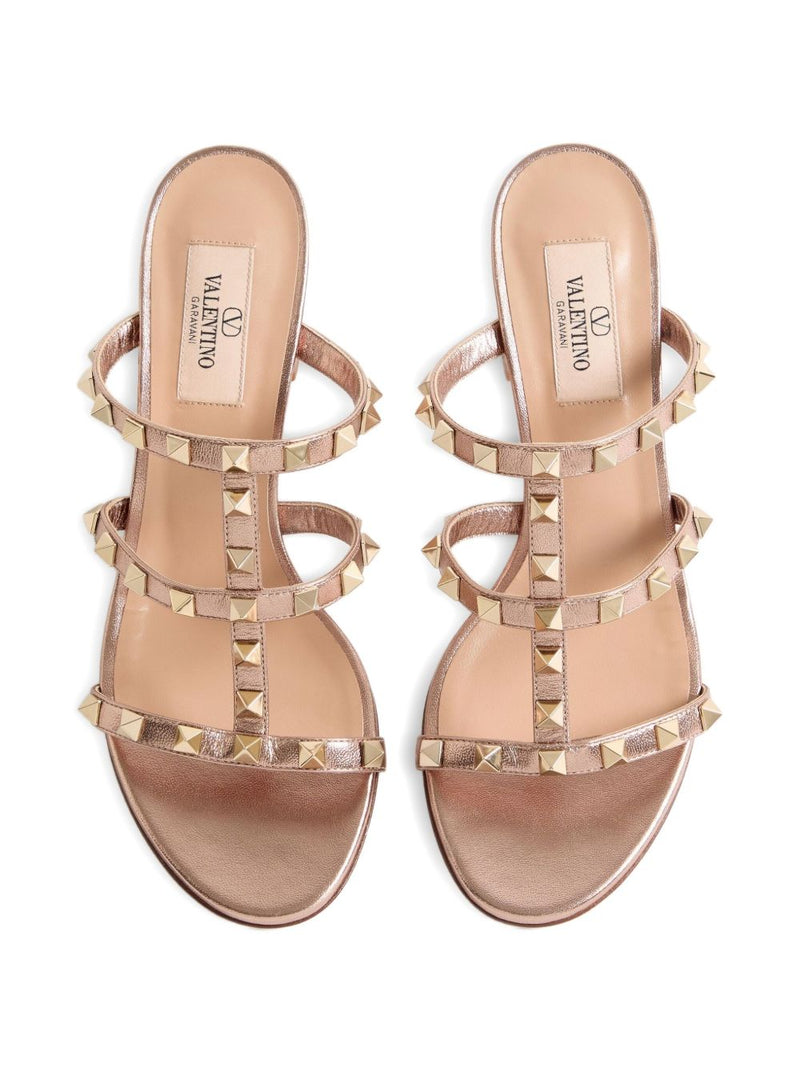 Valentino Garavani Rockstud leather sandals - 36 | Urbalenti | Urbalenti... | Urbalenti™ NYC