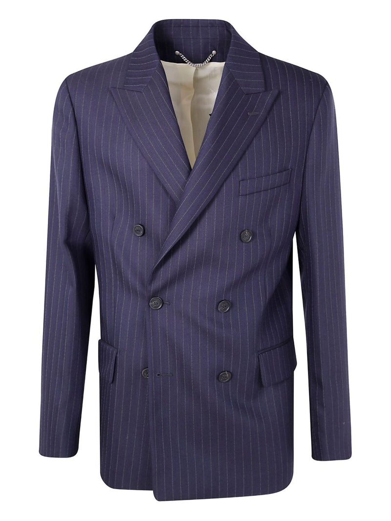 Golden Goose Jackets Blue - Dark Blue Wool | Urbalenti™ NYC
