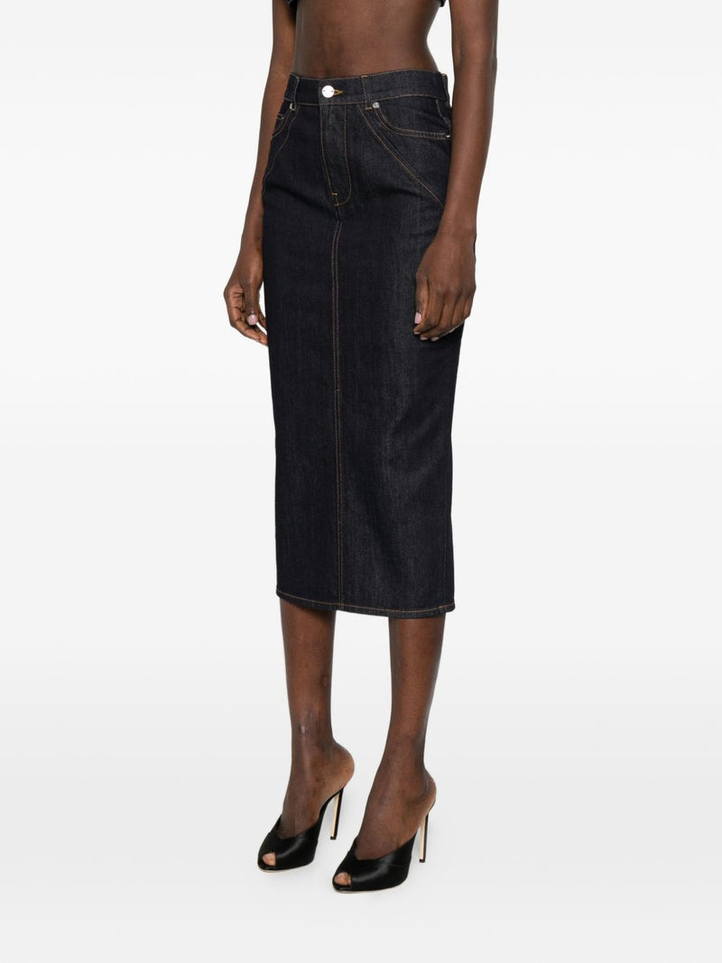 Givenchy Givenchy Denim long skirt