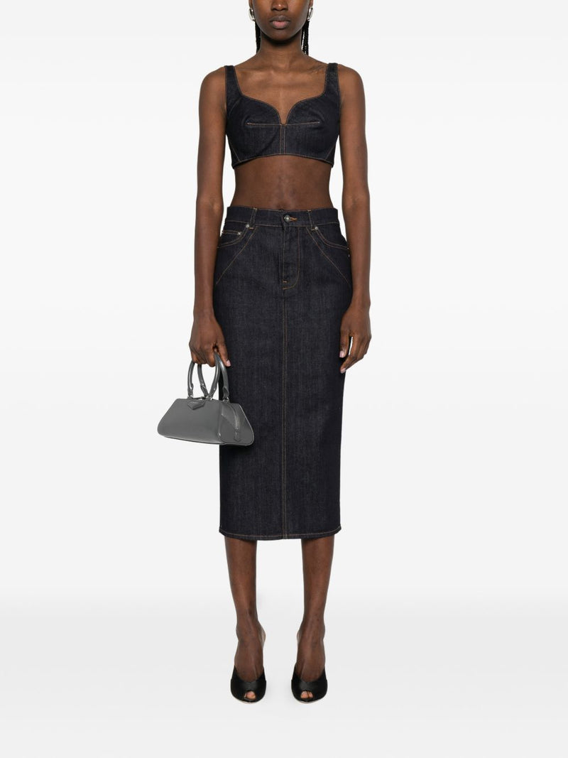 Givenchy Givenchy Denim long skirt