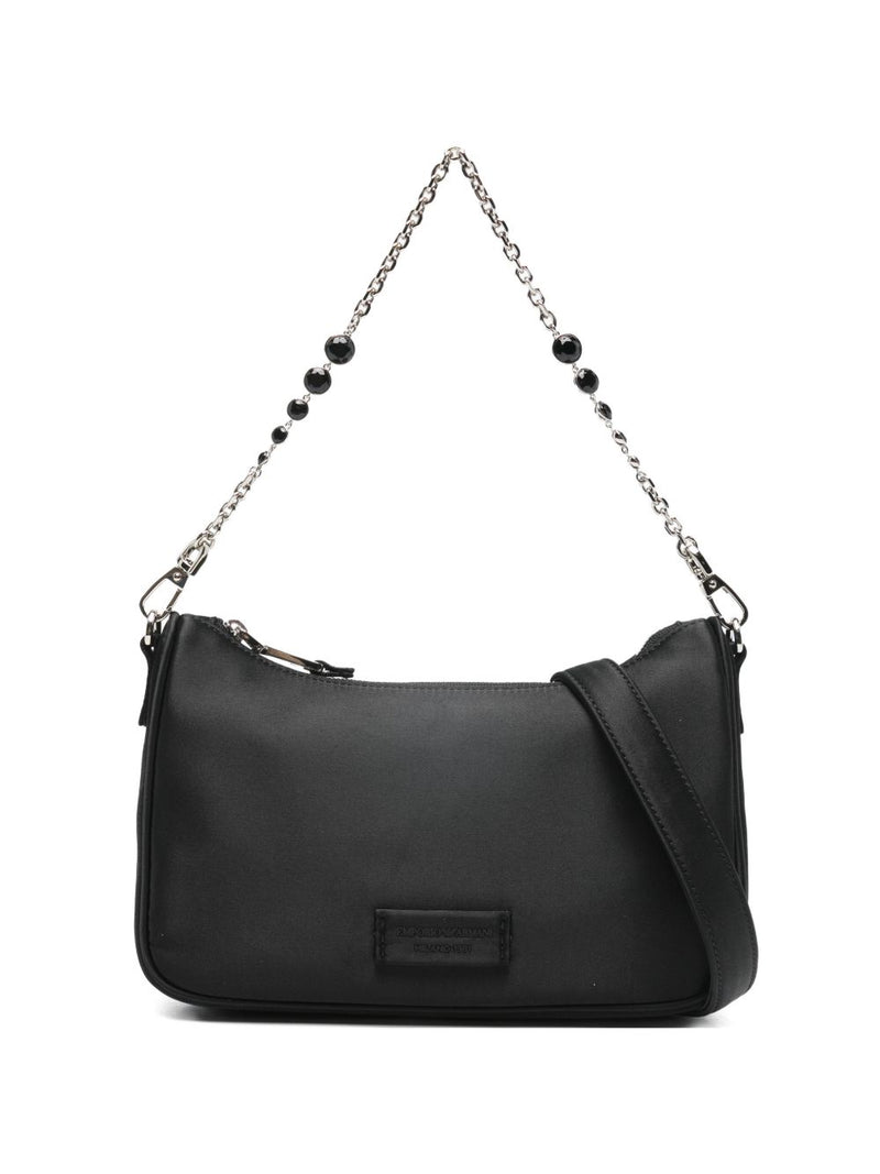 Emporio Armani beaded chain shoulder bag | Urbalenti™ NYC