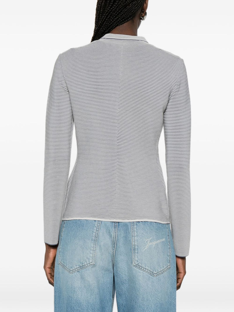 Emporio Armani Emporio Armani Striped blazer jacket