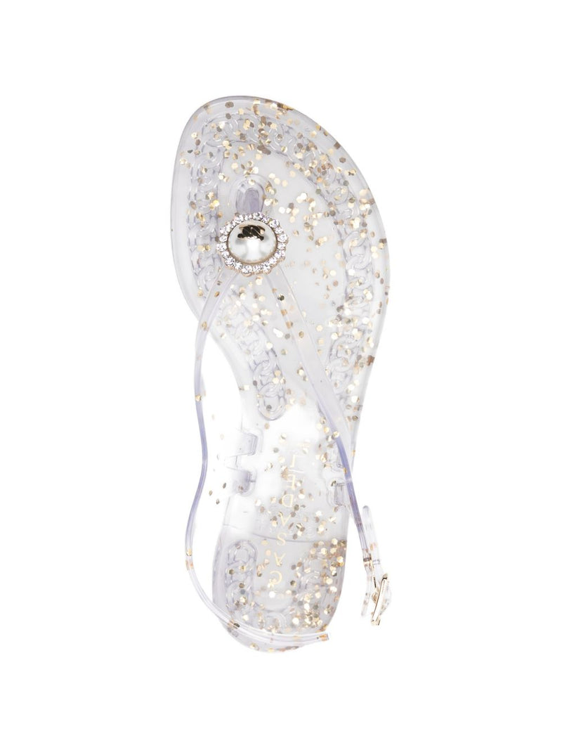Casadei Casadei Embellished Jelly Sandals.