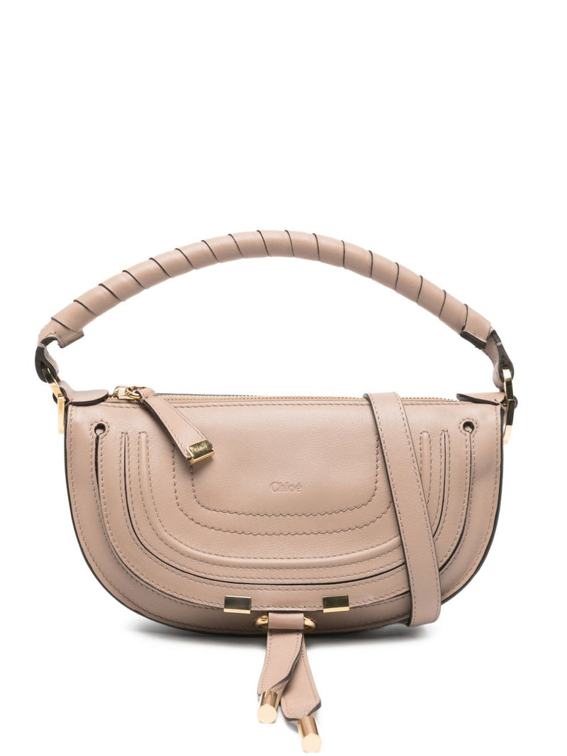 Chloé Marcie Mini Shoulder Bag In Soft Leather | Urbalenti™ NYC