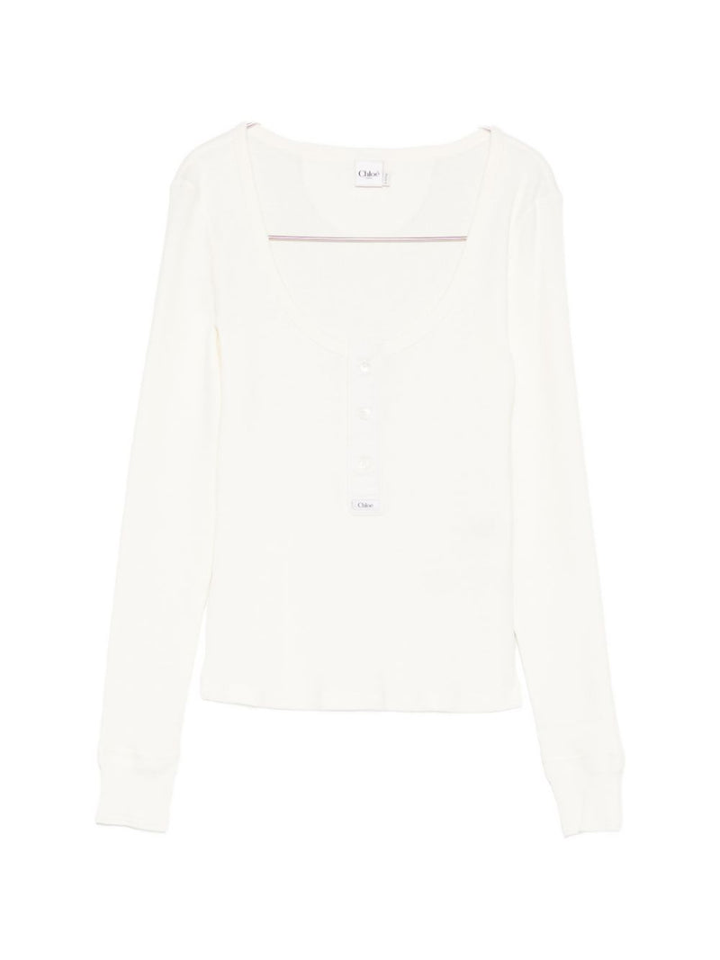 Chloé ChloÃ© Cotton sweater | Urbalenti™ NYC