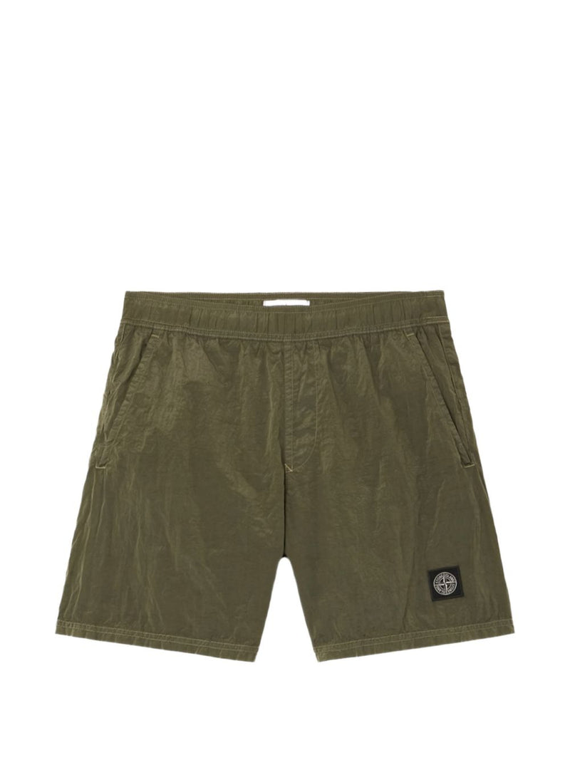 Stone Island Logo swim shorts | Urbalenti™ NYC