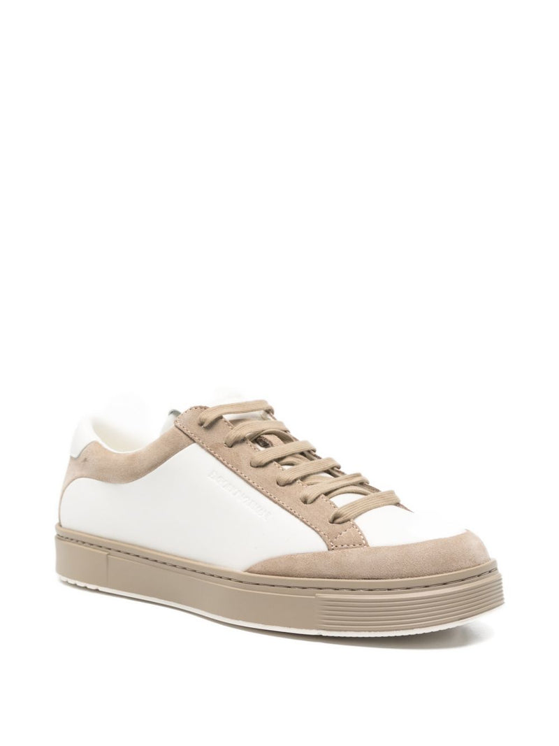 Emporio Armani Suede Leather sneakers | Urbalenti™ NYC