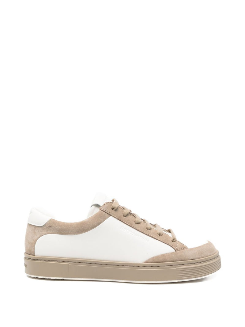 Emporio Armani Suede Leather sneakers | Urbalenti™ NYC