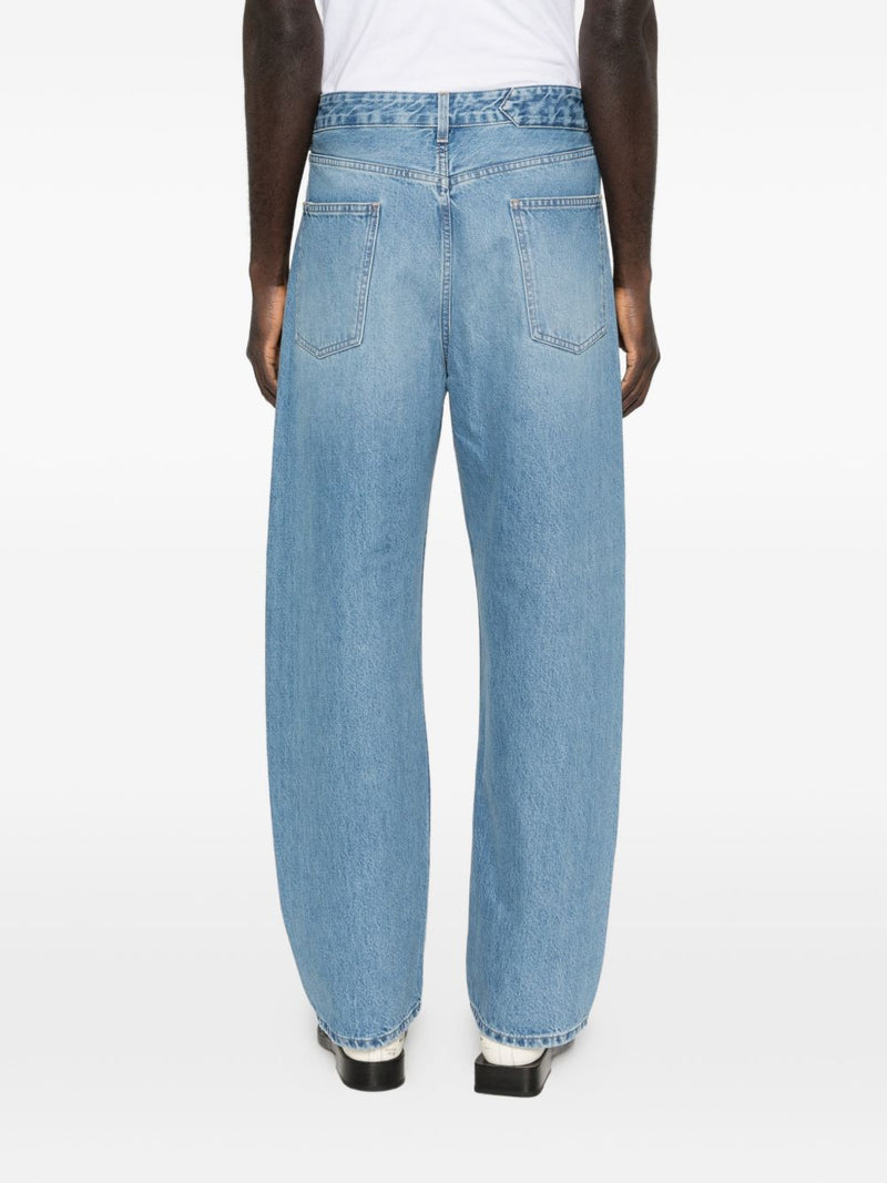 JACQUEMUS Le De-Nimes Mirada denim jeans | Urbalenti™ NYC