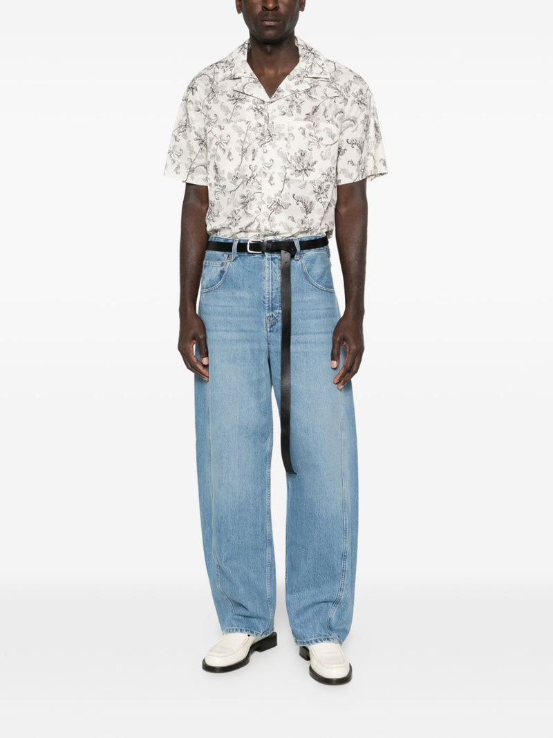 JACQUEMUS Le De-Nimes Mirada denim jeans | Urbalenti™ NYC