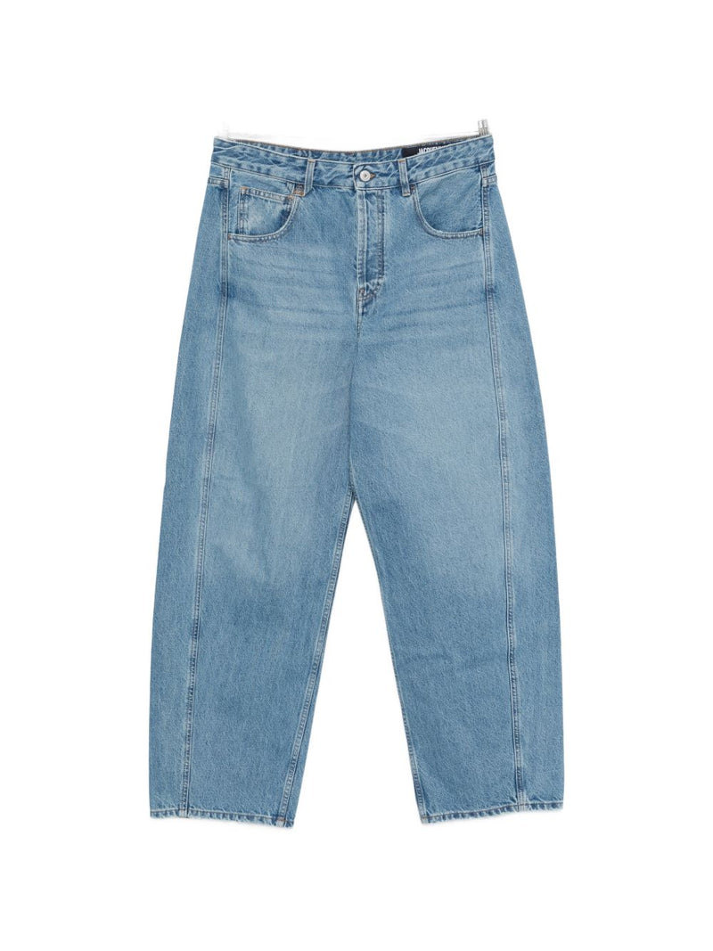 JACQUEMUS Le De-Nimes Mirada denim jeans | Urbalenti™ NYC