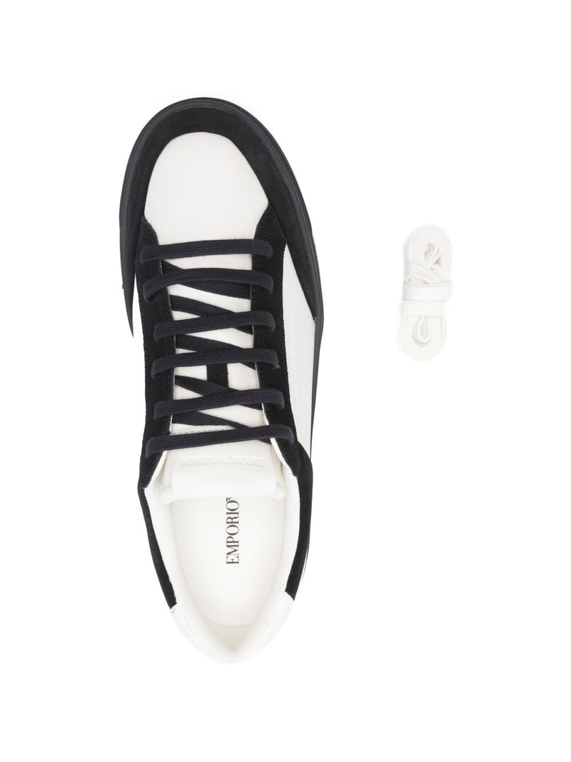 Emporio Armani Emporio Armani leather sneakers