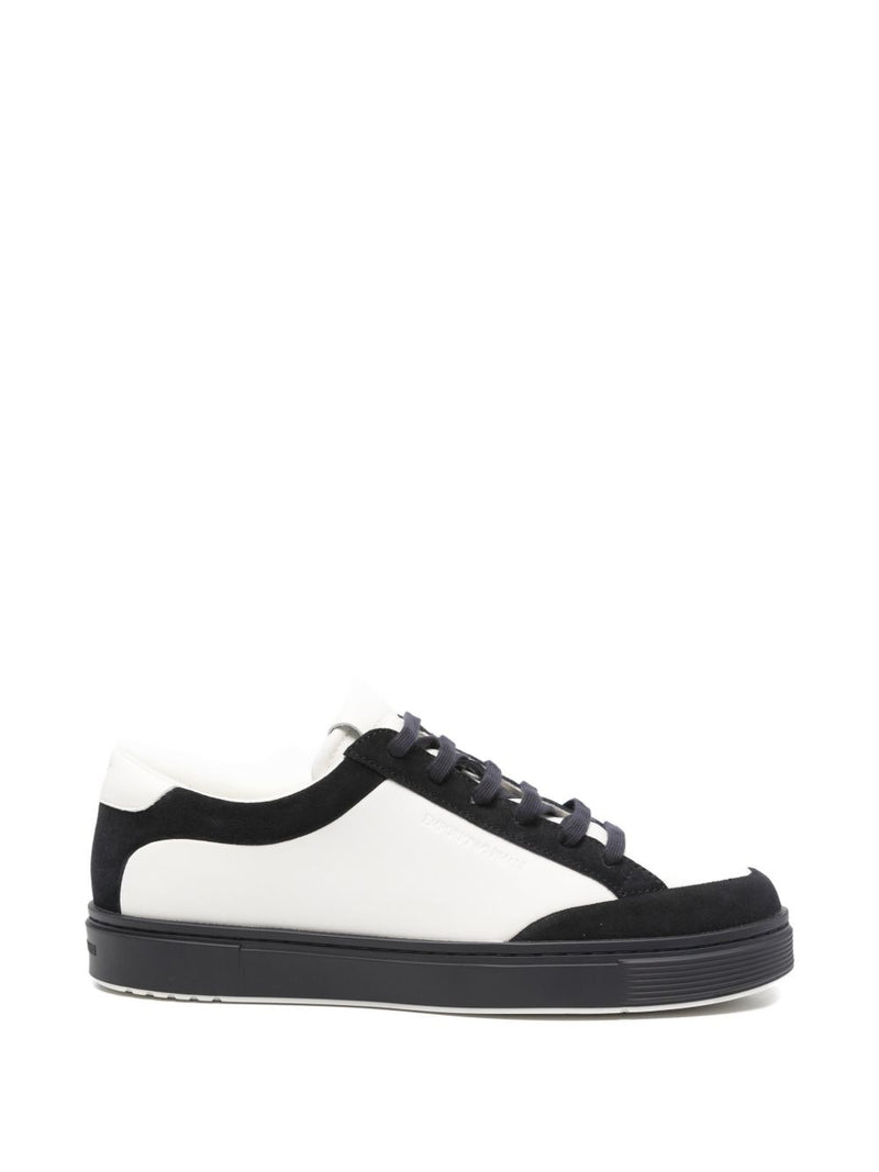 Emporio Armani Emporio Armani leather sneakers