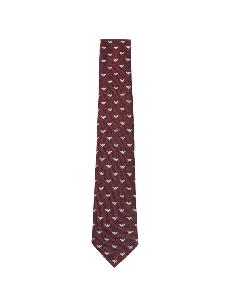 EMPORIO ARMANI EXCLUSIVE Pure Silk Tie With All... | Urbalenti™ NYC
