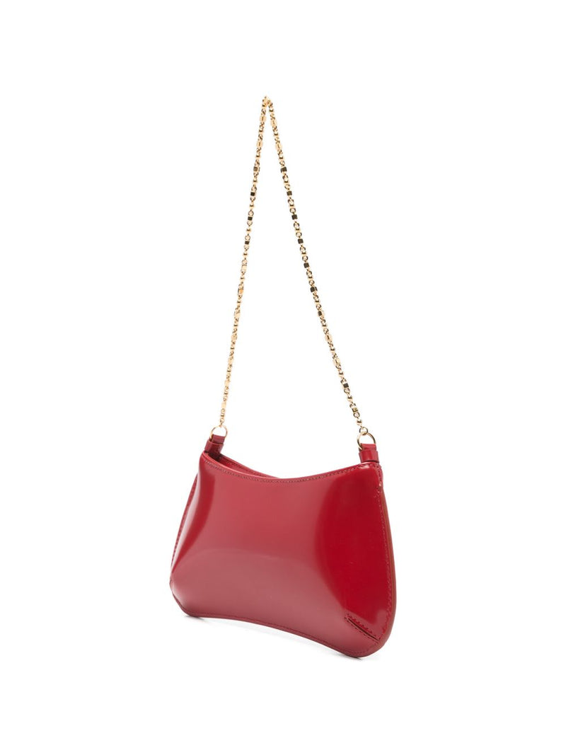 JACQUEMUS Le Petit Bisou Chaine leather shoulder bag | Urbalenti™ NYC