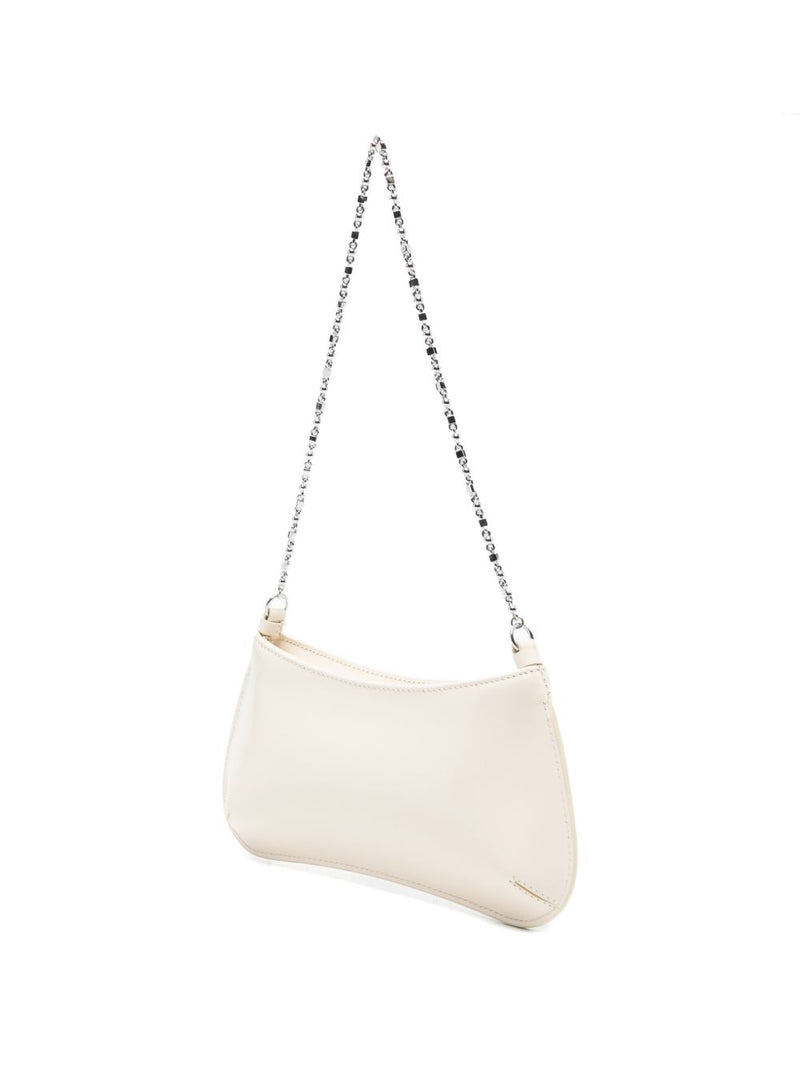JACQUEMUS Le Petit Bisou Chaine leather shoulder bag | Urbalenti™ NYC