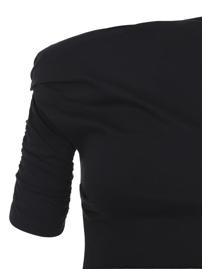 JACQUEMUS La Mini Robe Drapeado dress | Urbalenti™ NYC