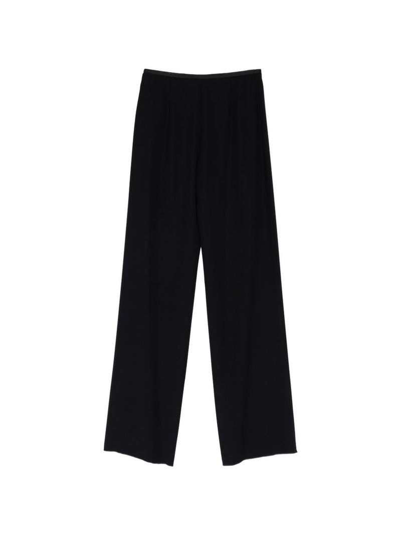 Emporio Armani Cady straight-leg trousers | Urbalenti™ NYC