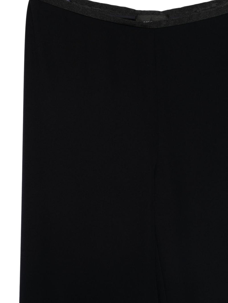 Emporio Armani Cady straight-leg trousers | Urbalenti™ NYC