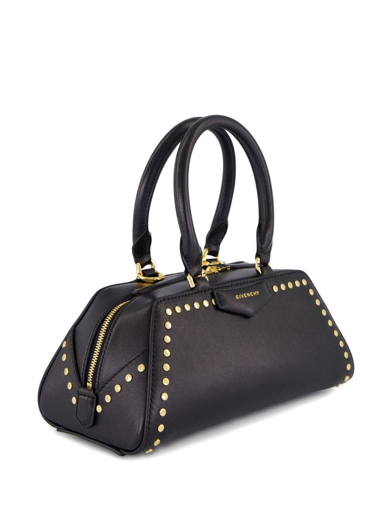 Givenchy Givenchy Mini Antigona East-West Bag In Box Leather With Studs Detail
