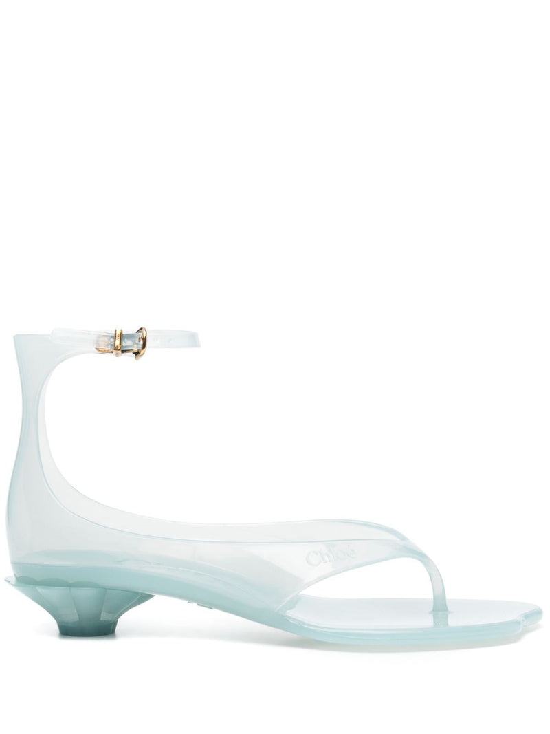 Chloé Jelly Heeled Sandals | Urbalenti™ NYC