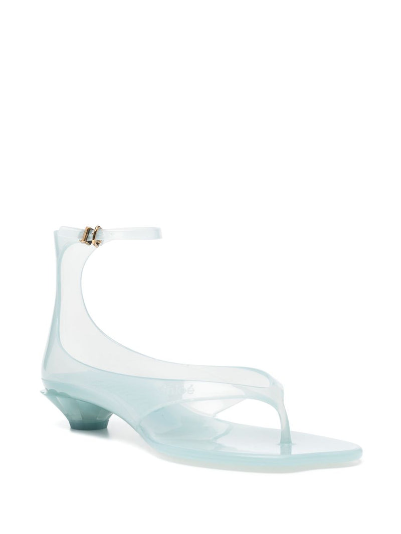 Chloé Jelly Heeled Sandals | Urbalenti™ NYC