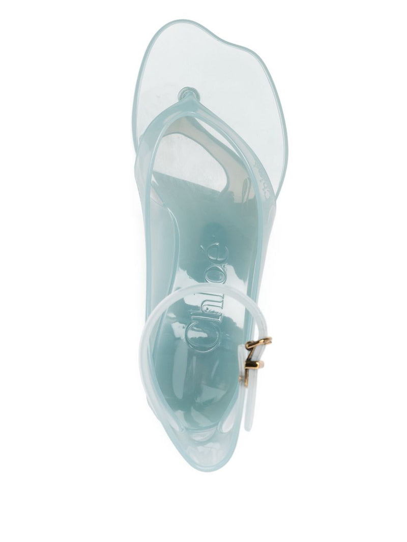 Chloé Jelly Heeled Sandals | Urbalenti™ NYC