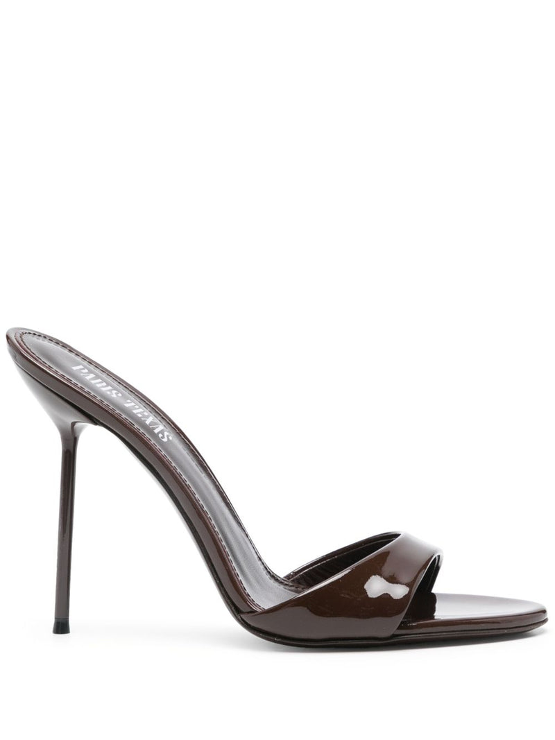 Paris Texas Lidia leather heel sandals | Urbalenti™ NYC