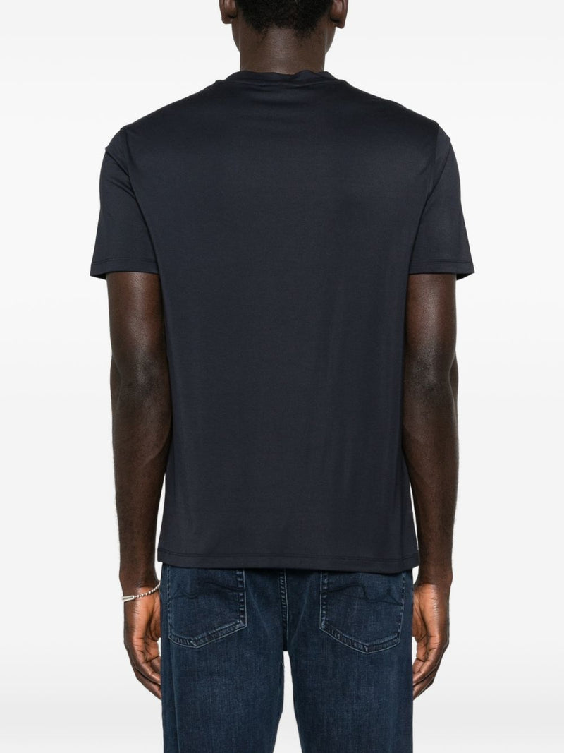Emporio Armani Modal and silk blend t-shirt | Urbalenti™ NYC