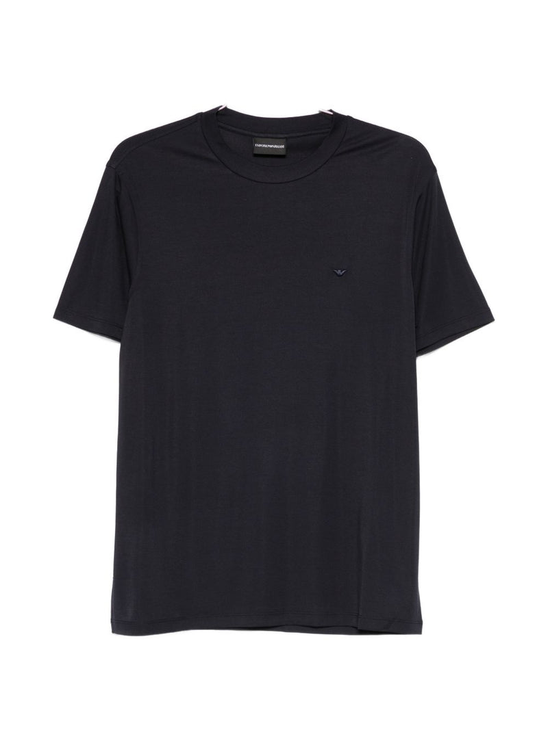 Emporio Armani Modal and silk blend t-shirt | Urbalenti™ NYC