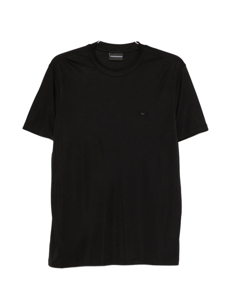 Emporio Armani Modal and silk blend t-shirt | Urbalenti™ NYC