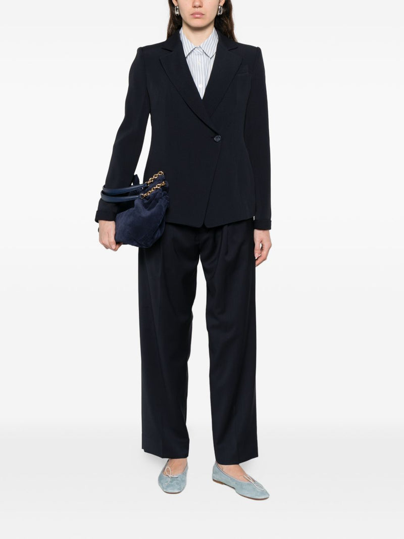 Emporio Armani Double-breasted blazer jacket | Urbalenti™ NYC