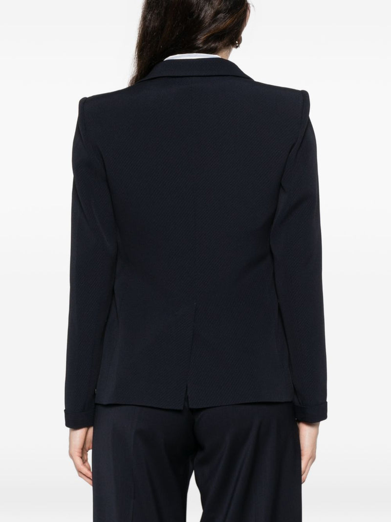 Emporio Armani Double-breasted blazer jacket | Urbalenti™ NYC