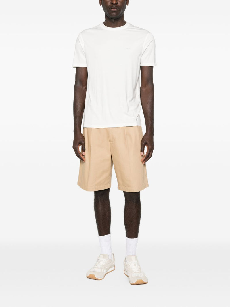 Emporio Armani Modal and silk blend t-shirt | Urbalenti™ NYC