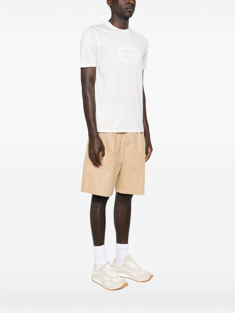 Emporio Armani Logo cotton t-shirt | Urbalenti™ NYC