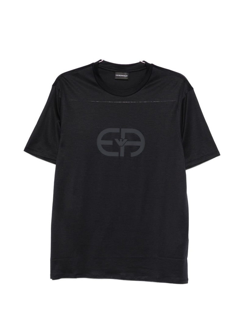 Emporio Armani Logo cotton t-shirt | Urbalenti™ NYC