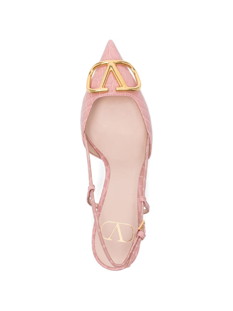 Valentino Garavani Valentino Garavani VLogo Slingback Pumps