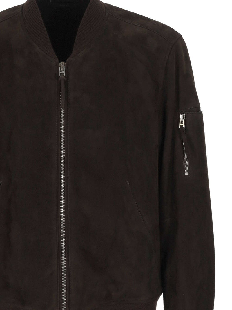 Tom Ford Suede leather bomber jacket | Urbalenti™ NYC