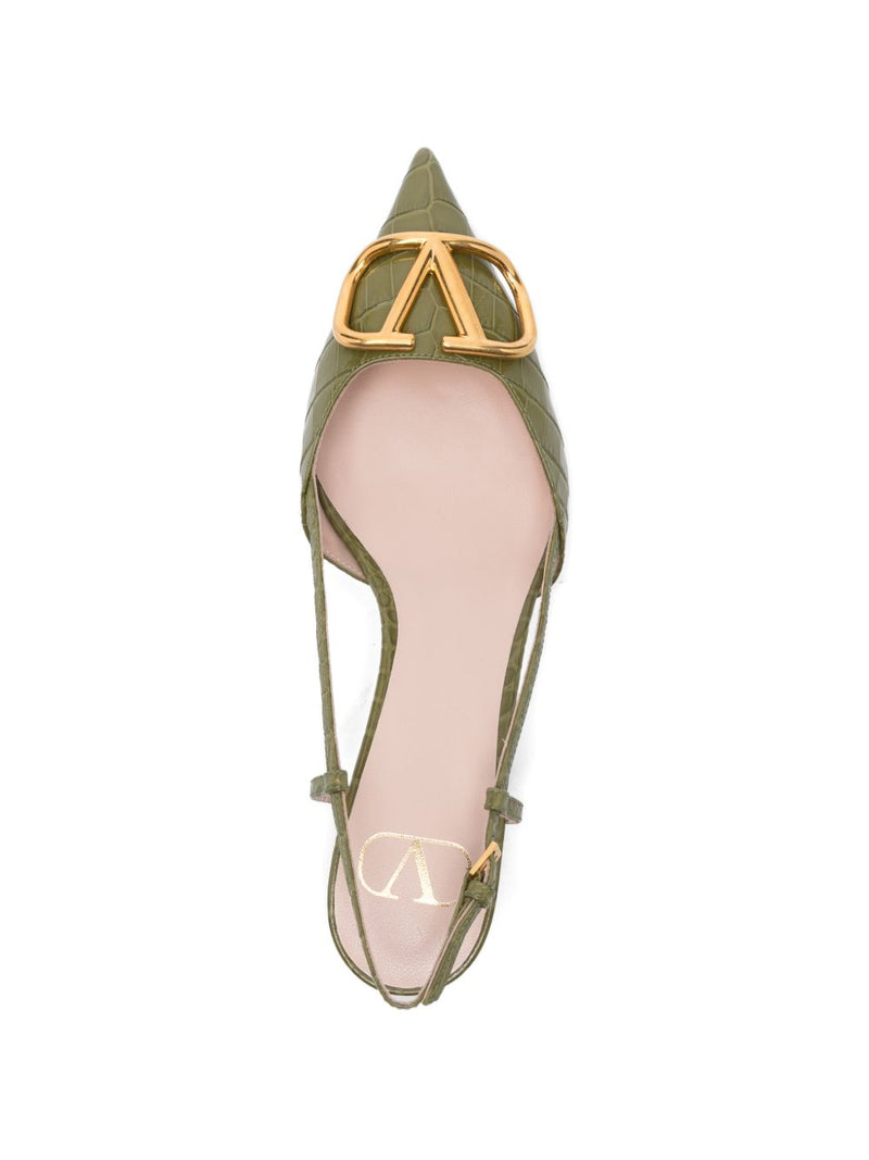 Valentino Garavani Valentino Garavani VLogo Signature slingback pumps