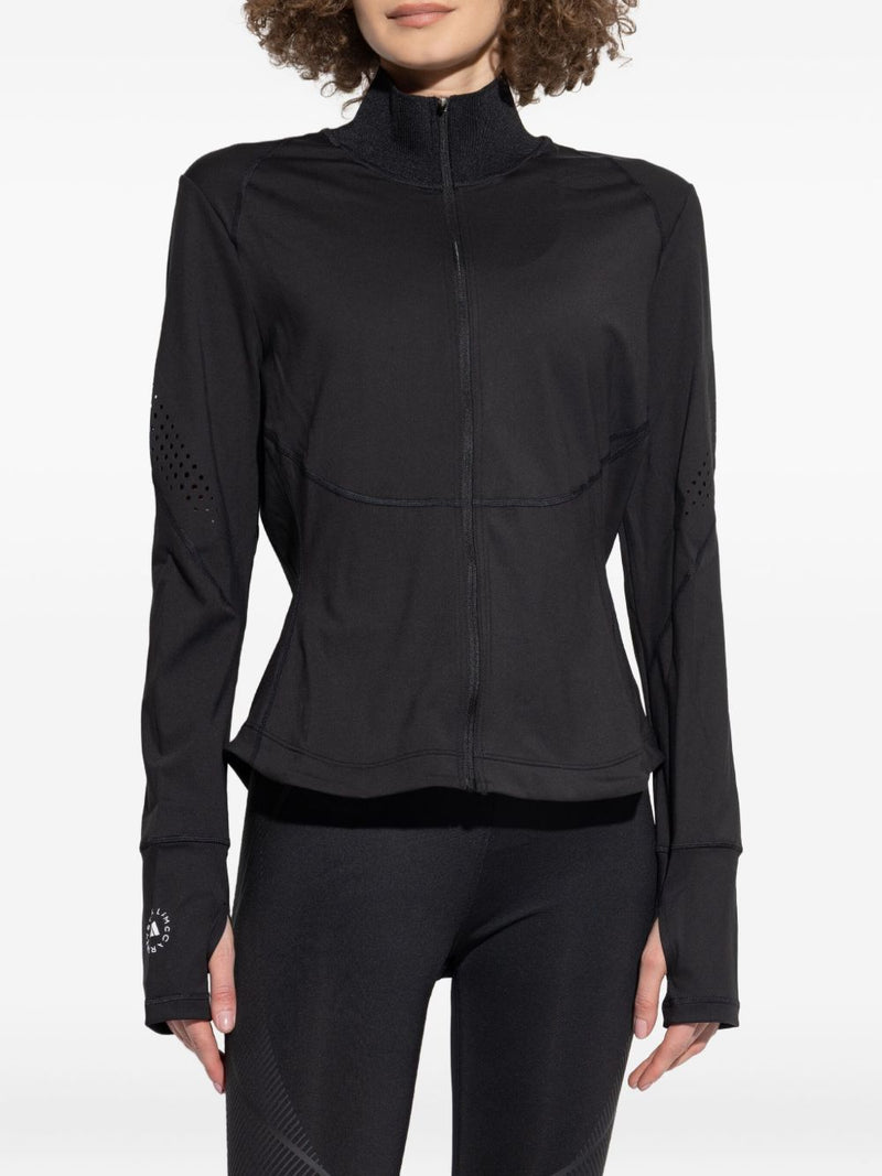 Adidas By Stella McCartney Zipped sweatshirt | Urbalenti™ NYC